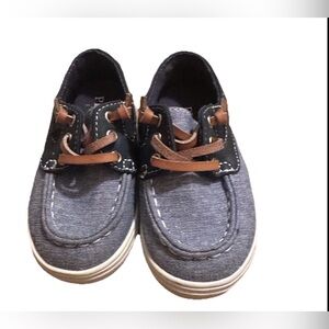 Children’s Place  Kids Boat Shoes - Blue and Brown